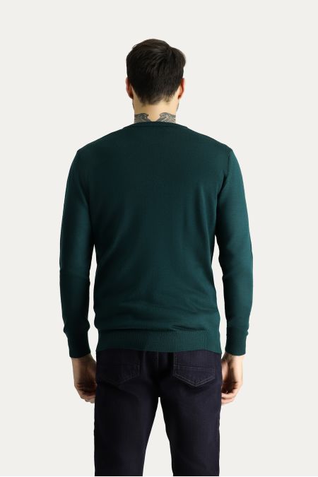 V Neck Slim Fit Jumper