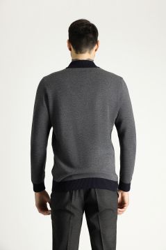 Mock-Turtleneck Slim Fit Jumper