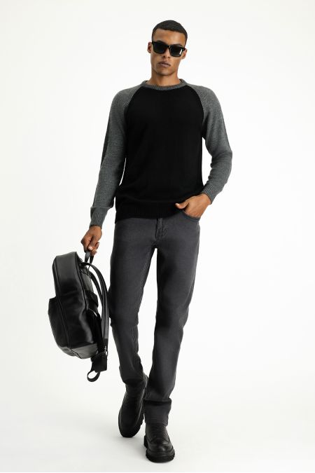 Crew Neck Regular Fit Jumper