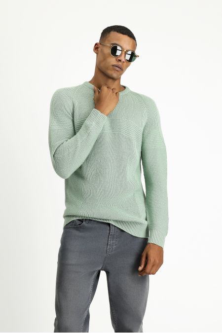 Crew Neck Regular Fit Jumper