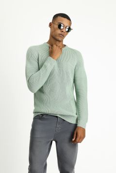 Crew Neck Regular Fit Jumper