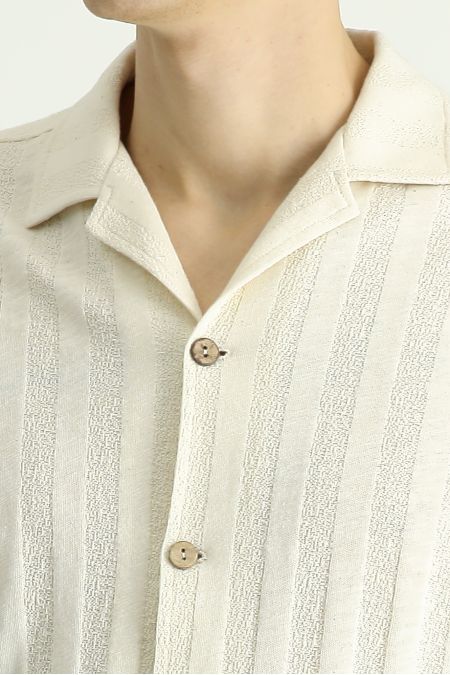 Polo collar shirt model t-shirt