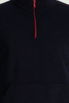 Half-Zip Fleece Sweatshirt