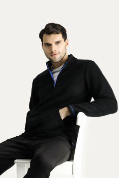 Half-Zip Fleece Sweatshirt