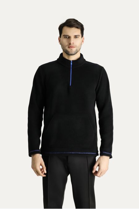 Half-Zip Fleece Sweatshirt