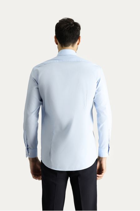 Long Sleeve Slim Fit Non-Iron Cotton Shirt