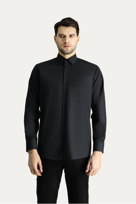 Long Sleeve Regular Fit Non-Iron Cotton Shirt