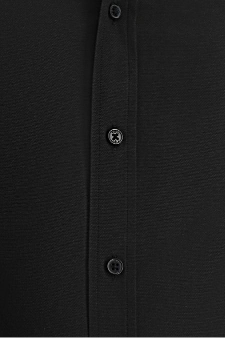 Langarm Slim-Fit Button-Down Kragen Oxford Bügelleichtes Baumwollhemd