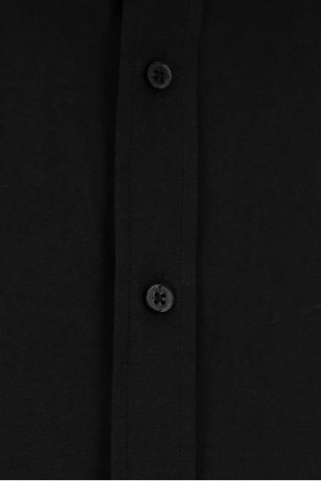 Langarm Regular-Fit Button-Down Kragen Oxford Bügelleichtes Baumwollhemd