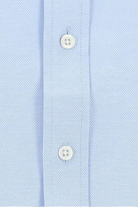 Long Sleeve Regular Fit Plain Cotton Oxford Shirt