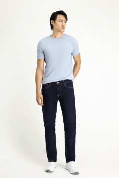 Slim Fit Denim Trousers