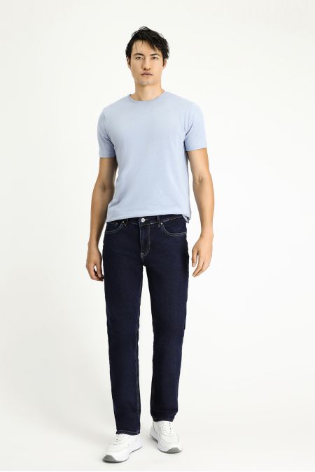 Slim Fit Denim Trousers