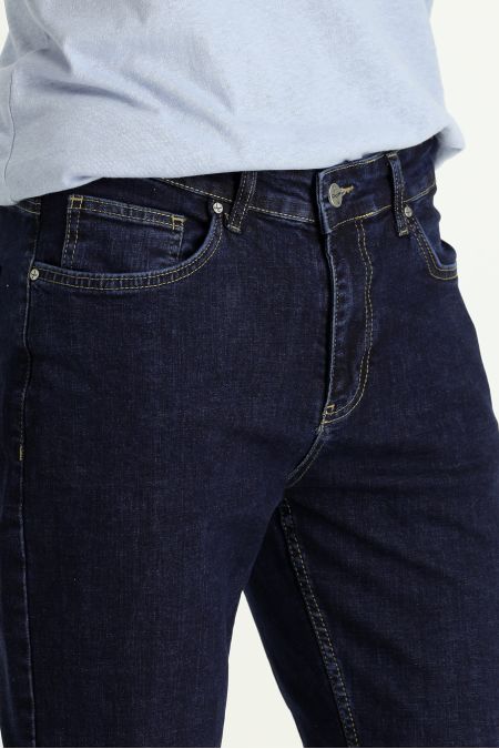 Slim Fit Denim Trousers