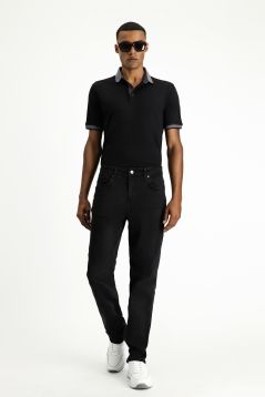 Slim Fit Denim Trousers