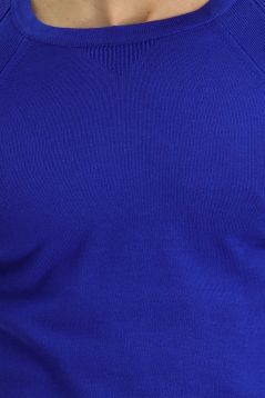 Pullover mit Rundhalsausschnitt, Slim Fit