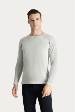 Pullover mit Rundhalsausschnitt, Slim Fit