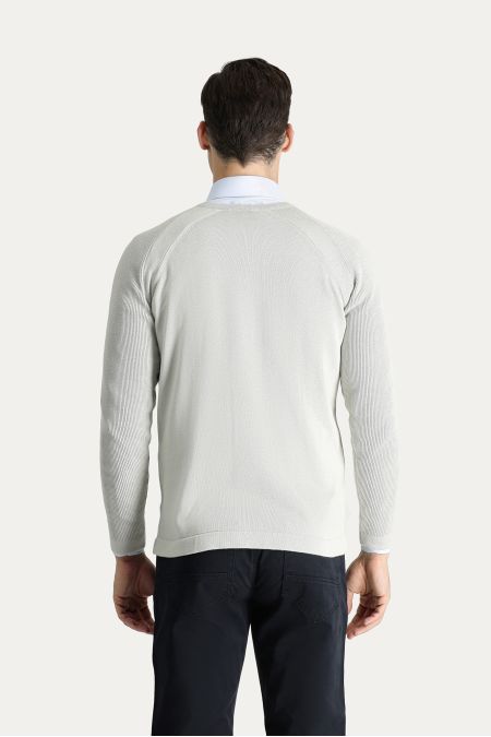 Crew Neck Slim Fit Jumper