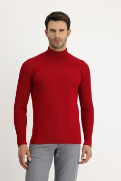 Rollkragenpullover, Slim Fit