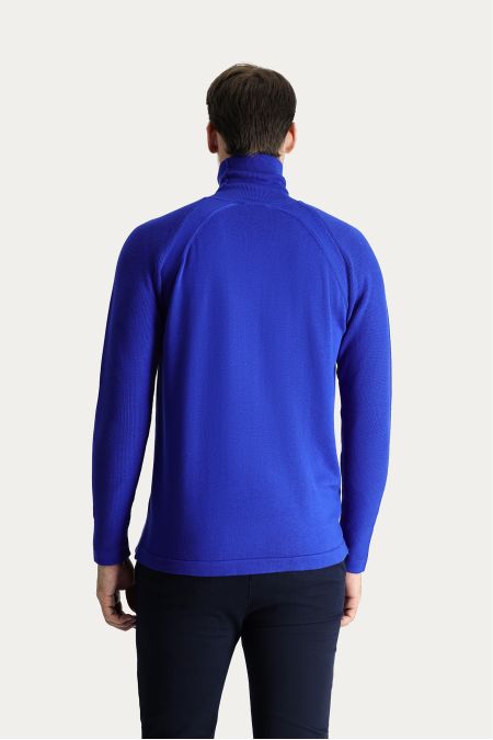 Rollkragenpullover, Slim Fit