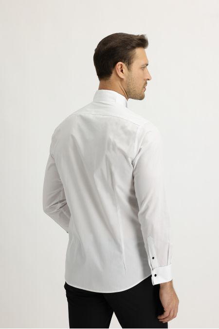 Wing Collar Slim Fit Shirt