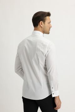 Wing Collar Slim Fit Shirt