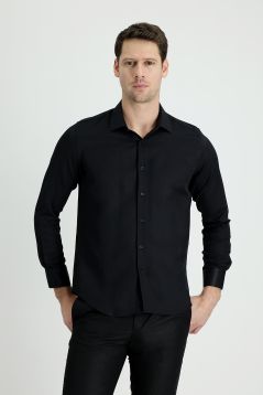 Long Sleeve Slim Fit Shirt