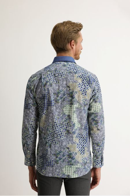 Long Sleeve Printed Shirt