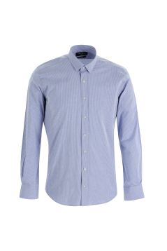 Long Sleeve Striped Slim Fit Shirt