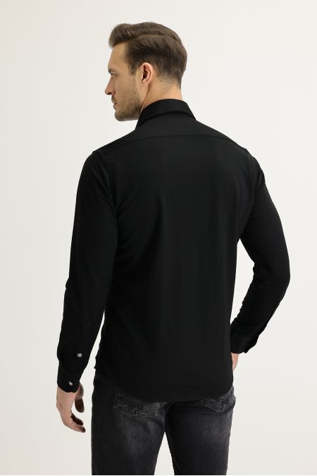 Langarmhemd, Designed, Slim Fit