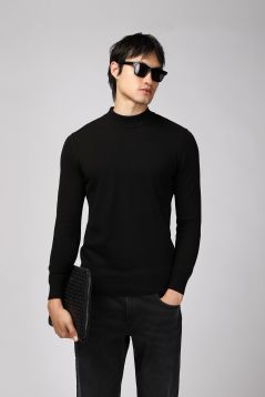 Mock-Turtleneck Regular Fit Sweater / Jumper