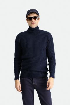 Rollkragenpullover, Slim Fit