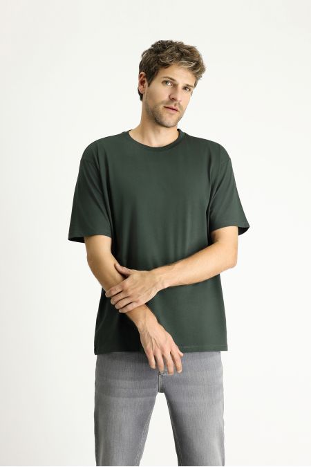 Crew Neck Oversize Supreme Cotton T-Shirt