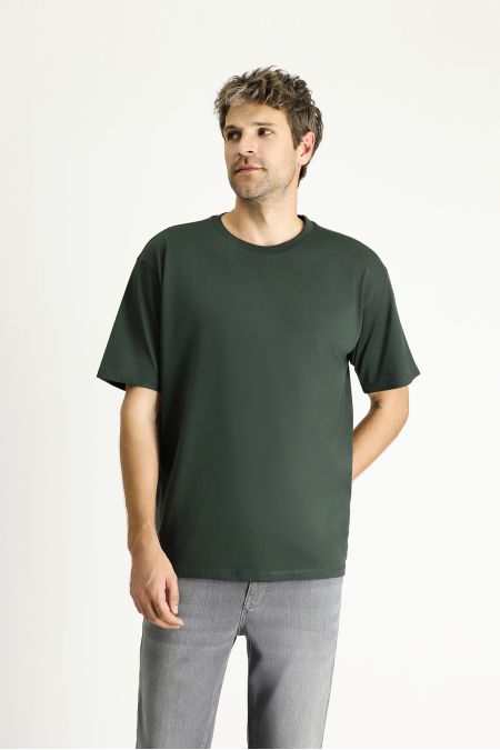 Crew Neck Oversize Supreme Cotton T-Shirt