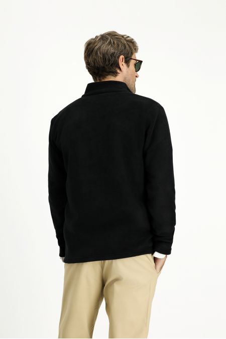 Reißverschluss Fleece-Sweatshirt